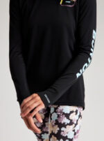BURTON MULTIPATH ACTIVE LONG SLEEVE TRUE BLACK - تصویر 3