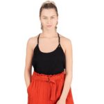 BRUNOTTI ALANZIA WOMEN TOP BLACK - تصویر 5