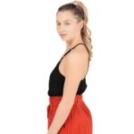 BRUNOTTI ALANZIA WOMEN TOP BLACK - تصویر 7