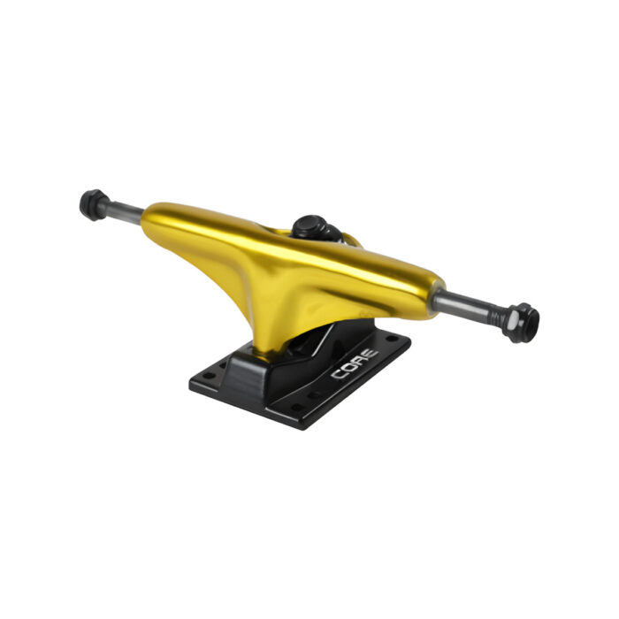 CORE SKATEBOARD TRUCKS GOLD BLACK - تصویر 2
