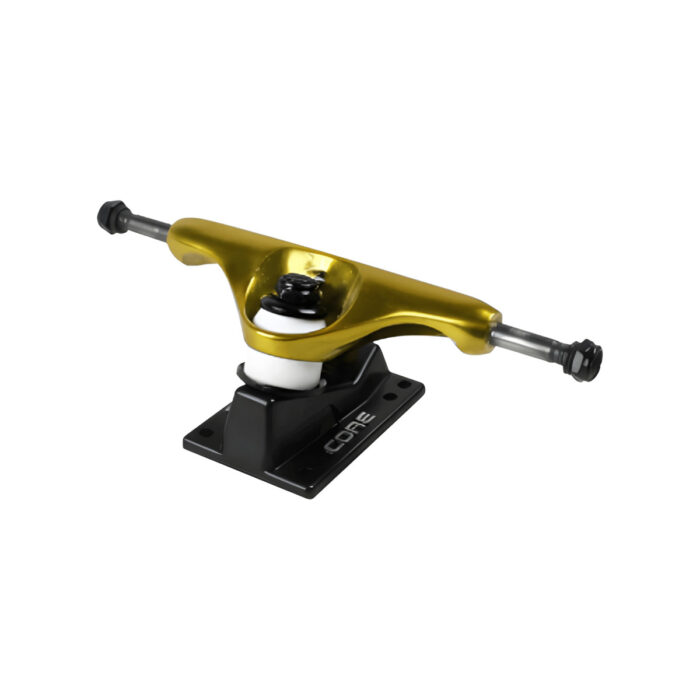 CORE SKATEBOARD TRUCKS GOLD BLACK - تصویر 3