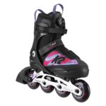 K2 CHARM BOA RED BLUE INLINE SKATE