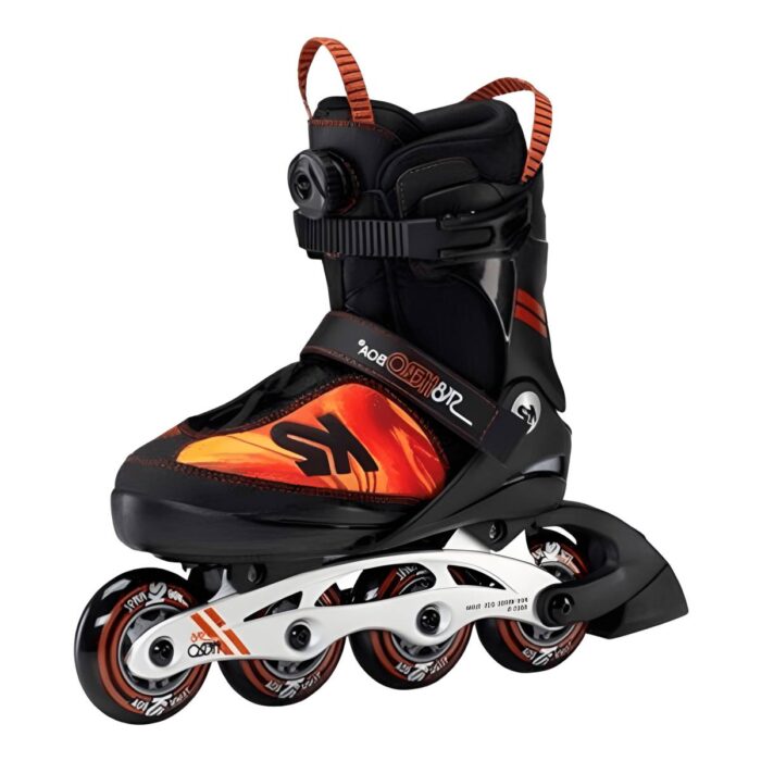 K2 HERO BOA ORANGE INLINE SKATE - تصویر 4