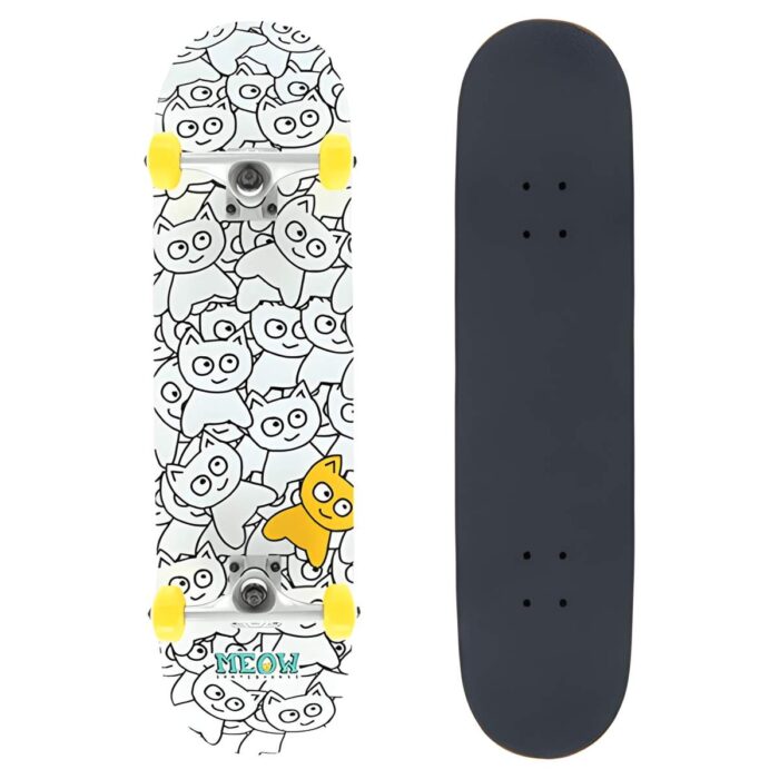 اسکیت برد MEOW STICKER PILE - تصویر 3