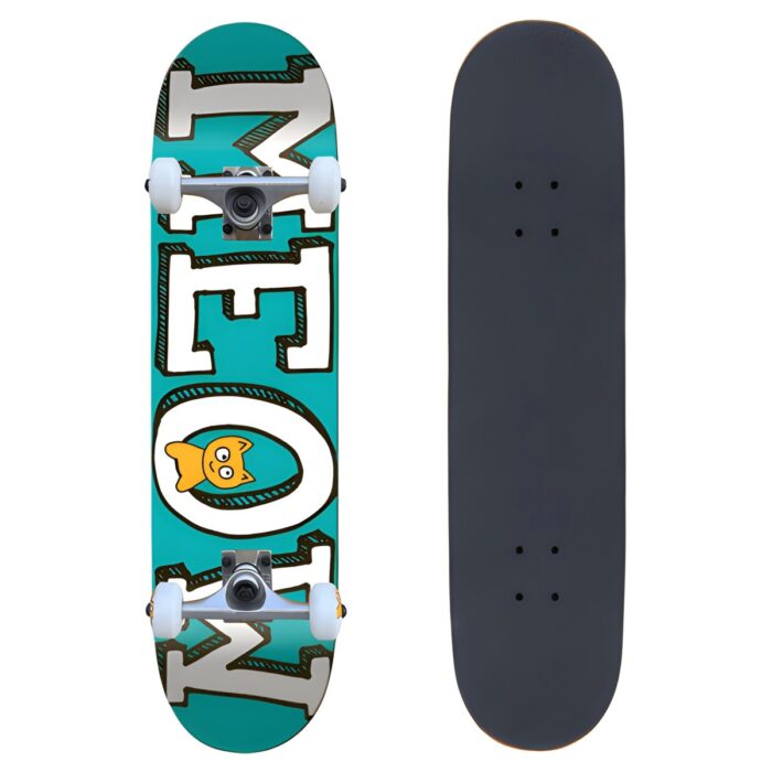 اسکیت برد MEOW TEAL BLUE - تصویر 3