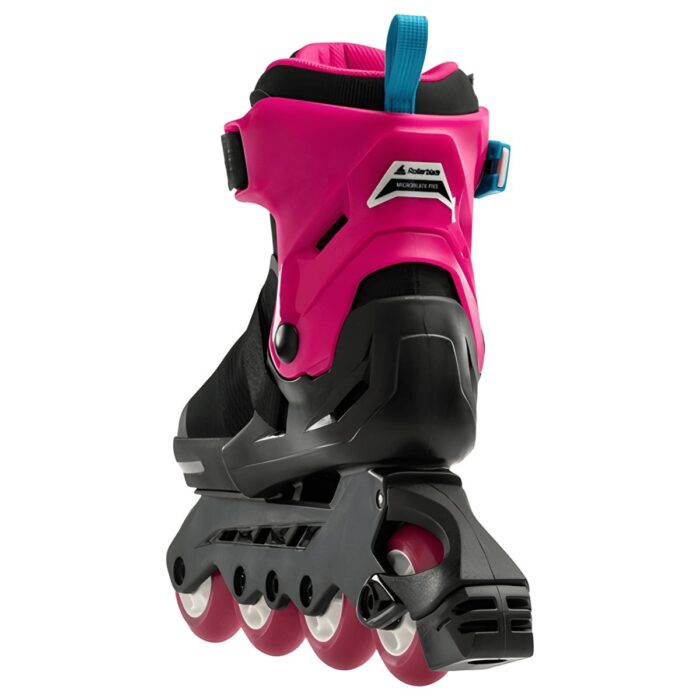 ROLLERBLADE MICROBLADE FREE BLACK PINK - تصویر 4