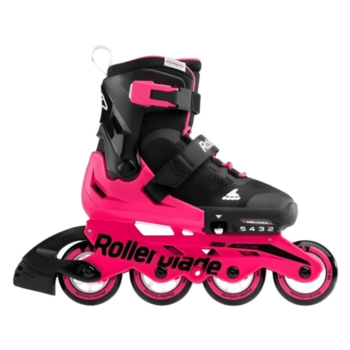 ROLLERBLADE MICROBLADE PINK BLACK - تصویر 3