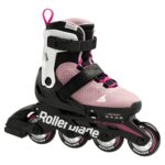 ROLLERBLADE MICROBLADE PINK WHITE - تصویر 2