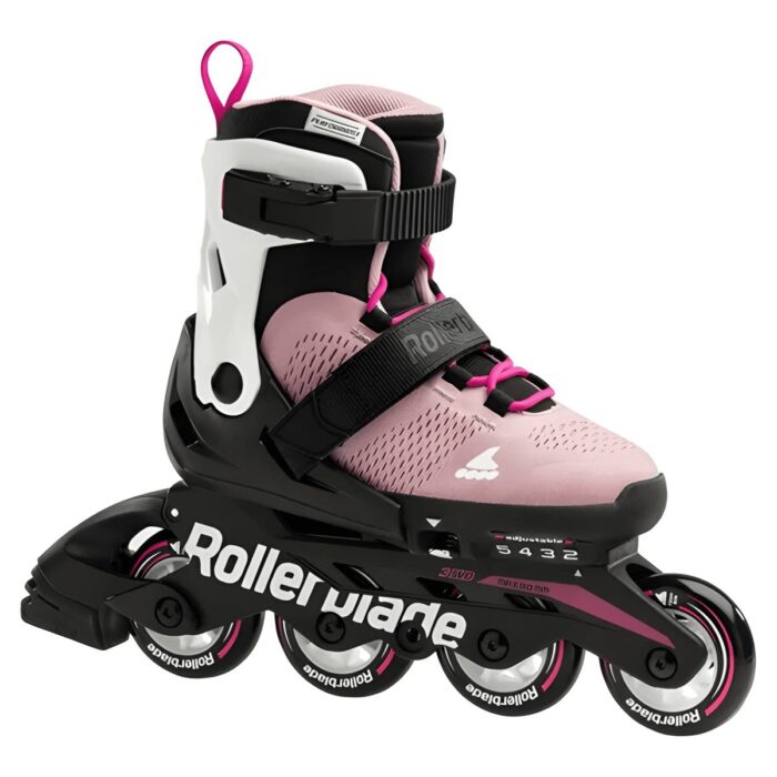 ROLLERBLADE MICROBLADE PINK WHITE - تصویر 2
