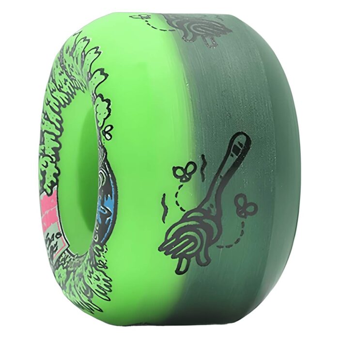 SKATEBOARD 53MM DOUBLE TAKE GREEN - تصویر 2