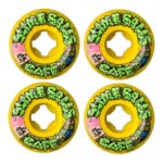 SKATEBOARD 53MM DOUBLE TAKE YELLOW - تصویر 4