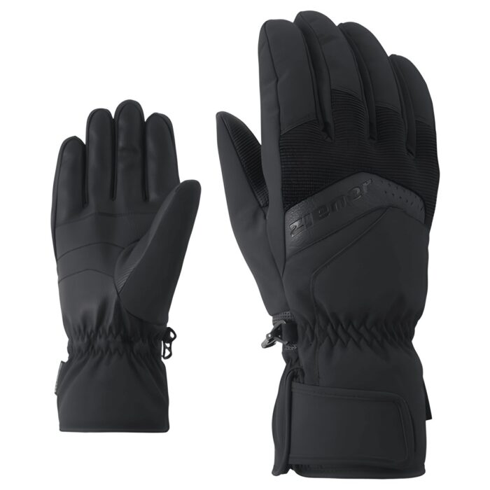 ZIENER GABINO GLOVE BLACK - تصویر 3