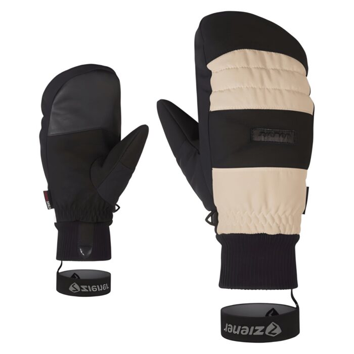 ZIENER GENDON ASR MITTEN GLOVE CASHEW - تصویر 3