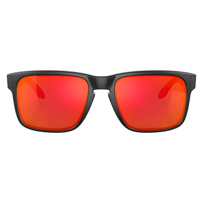 OAKLEY HOLBROOK MATTE BLACK PRIZM RUBY - تصویر 2