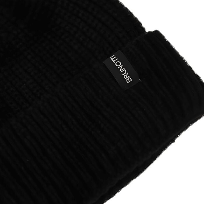 کلاه بافت BRUNOTTI CHATEL BEANIE BLACK - تصویر 2