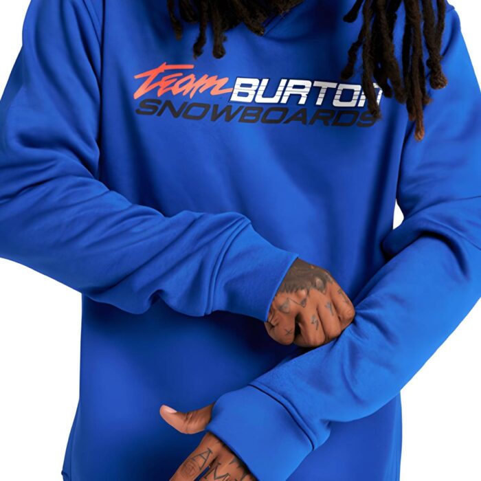 سویشرت BURTON M OAK CREW COBALT BLUE HEATHER - تصویر 4