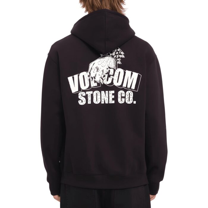 سویشرت BURTON VOLCOM WATANITE ZIP BLACK - تصویر 2