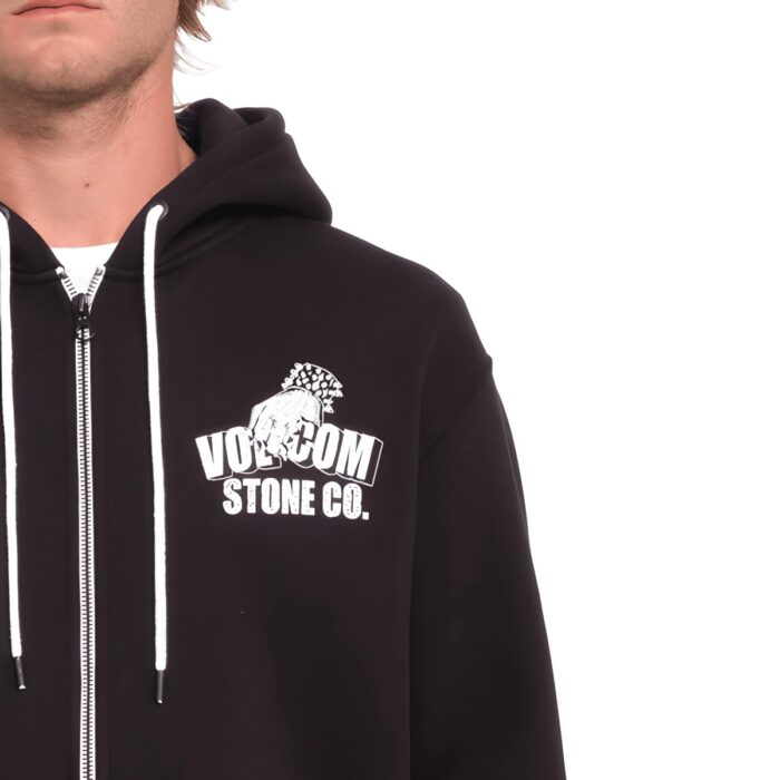 سویشرت BURTON VOLCOM WATANITE ZIP BLACK - تصویر 4