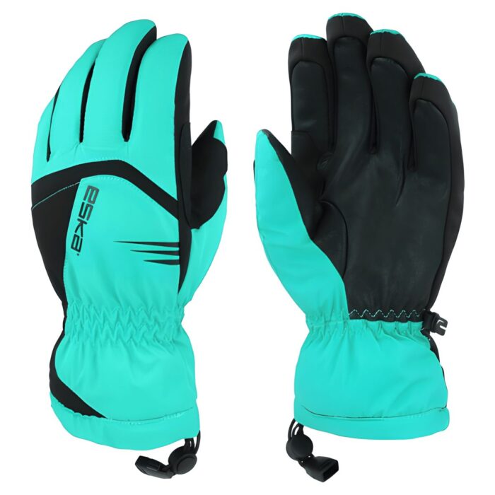 دستکش ESKA MAX SHIELD CYAN BLACK - تصویر 3