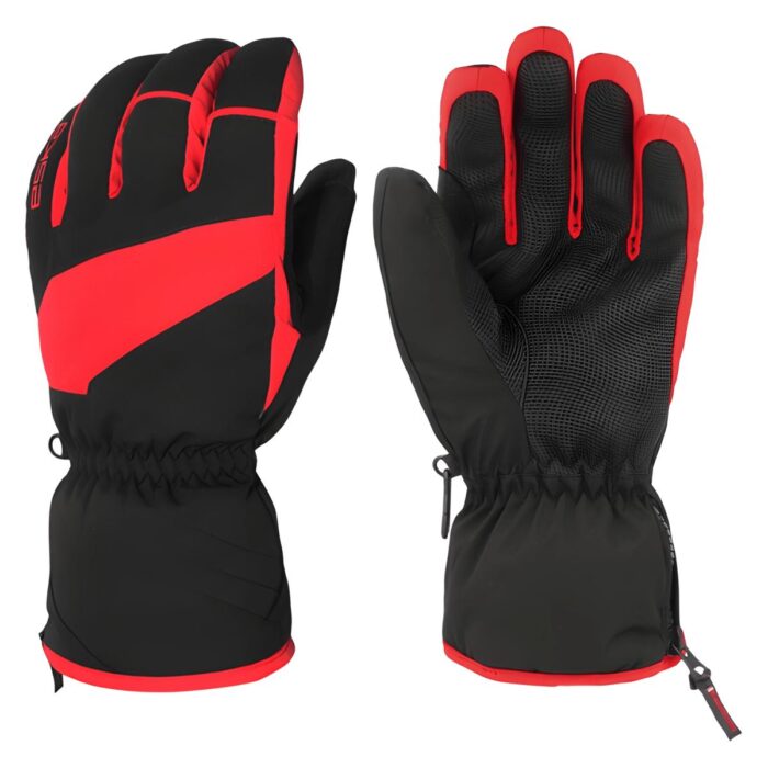 دستکش ESKA MYKEL BLACK RED - تصویر 3