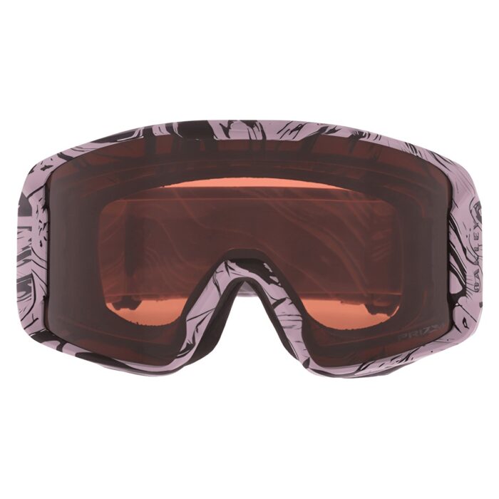 عینک اسکی OAKLEY LINE MINER L TOADSTOOL SWIRL PRIZM SNOW GARNET - تصویر 2