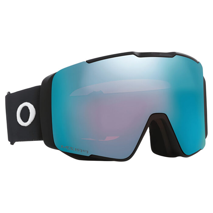 عینک اسکی OAKLEY LINE MINER PRO L MATTE BLACK PRIZM SAPPHIRE IRIDIUM - تصویر 2