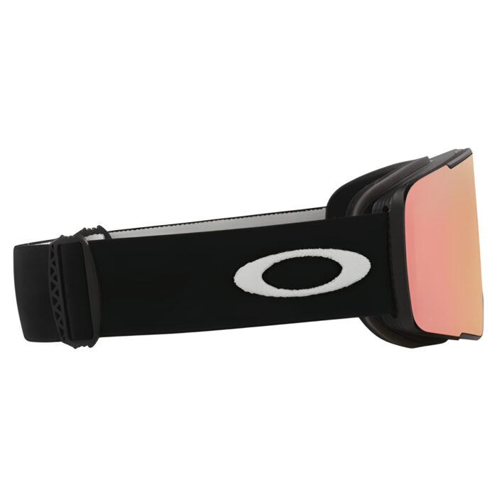 عینک اسکی OAKLEY LINE MINER PRO M MATTE BLACK PRIZM ROSE GOLD IRIDIUM - تصویر 7