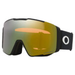 عینک اسکی OAKLEY LINE MINER PRO MATTE BLACK PRIZM SAGE GOLD IRIDIUM