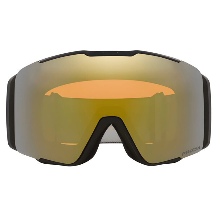 عینک اسکی OAKLEY LINE MINER PRO MATTE BLACK PRIZM SAGE GOLD IRIDIUM - تصویر 2