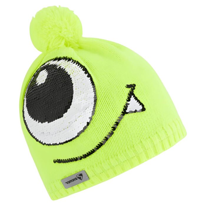 کلاه بافت ZIENER IAGO JUNIOR HAT NEON GREEN - تصویر 2