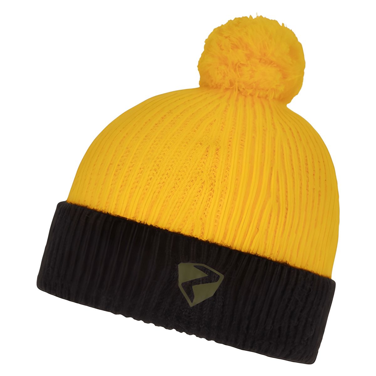 ZIENER IKEN JUNIOR HAT CYBER YELLOW-1 کلاه بافت ZIENER IKEN JUNIOR HAT CYBER YELLOW - تصویر 1