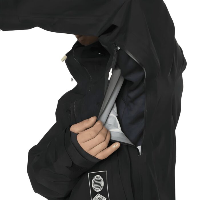 کاپشن ARMADA HAYDON 3L GORE TEX JACKET BLACK - تصویر 6