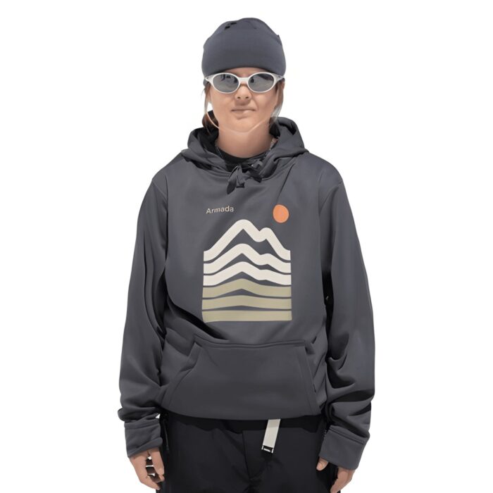 سویشرت ARMADA ROLLIN RIDEABLE HOODIE ANTHRACITE - تصویر 2