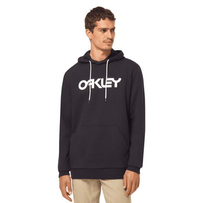 سویشرت OAKLEY B1B PO HOODIE 2.0 BLACK WHITE - تصویر 4