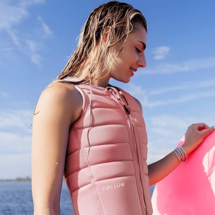 جلیقه FOLLOW TOTAL LADIES PINK - تصویر 3