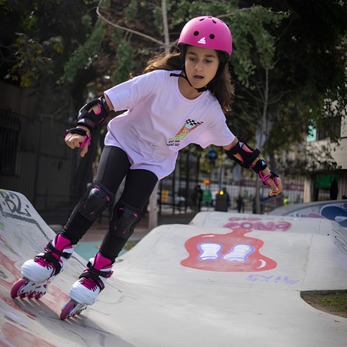 ROLLERBLADE FURY WHITE PINK